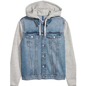 Divided Brand Hooded Denim Jacket